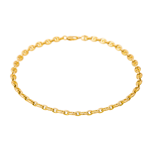 Collier Fred - Collier maille grain de café en or jaune 18 carats 58 Facettes 4250266CN