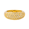 Bague 53 Bague jonc en or jaune 18 carats sertie de diamants 58 Facettes 4283206CN