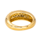 Bague 53 Bague jonc en or jaune 18 carats sertie de diamants 58 Facettes 4283206CN