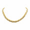 Collier Collier maille haricot en or jaune et blanc 18 carats 58 Facettes 4285550CN