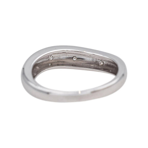 Bague 58 Bague Or blanc Diamant 58 Facettes 4285922RV
