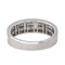 Bague 53.5 Alliance - Bague en or blanc 18K pavée de diamants 58 Facettes 4292753CN