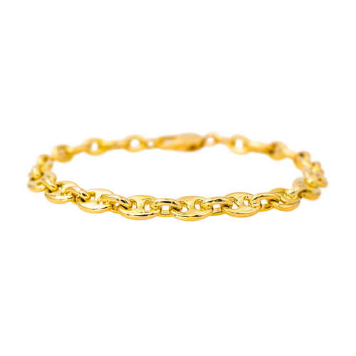 Bracelet Fred - Bracelet maille grain de café en or jaune 58 Facettes 4330888CN