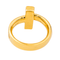 Bague 51 Tiffany & Co - Bague T pavée de diamants en or jaune 58 Facettes 4342791RV