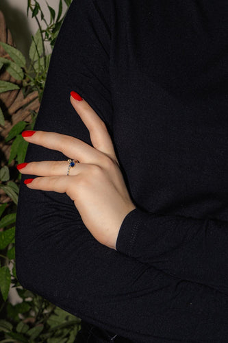 Bague 56 Mauboussin Duo d’amour - Bague Toi et Moi en or jaune saphirs et diamants 58 Facettes 4342801RV