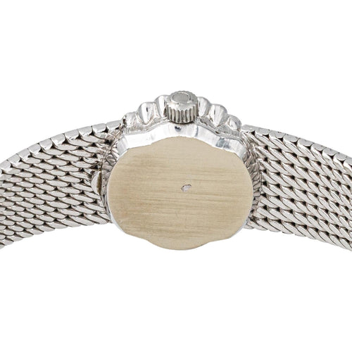 Montre Omega De Ville - Montre en or blanc sertie de diamants 58 Facettes 4345689RV