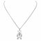 Collier Chopard Happy Diamond - Collier ours en or blanc et diamants 58 Facettes 4376974CN