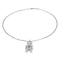 Collier Chopard Happy Diamond - Collier ours en or blanc et diamants 58 Facettes 4376974CN
