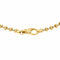 Collier Collier - Chaîne maille souple en or jaune et blanc 18 carats 58 Facettes 4377122RV