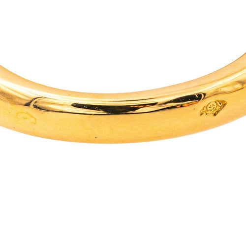 Bague 49 Bague en or jaune 18 carats sertie d’une tourmaline poire 58 Facettes 4377138RV