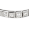 Bracelet Bracelet ligne en or blanc 18 carats et diamants 58 Facettes 4387216CN