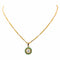 Collier Collier pendentif en or jaune 18 carats, diamant et émeraudes 58 Facettes 4387217CN