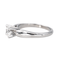 Bague 48 Bague solitaire en platine 950 avec diamant taille brillant 0,50 ct 58 Facettes 4387221CN
