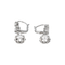 Boucles d'oreilles Boucles d'oreilles dormeuses en or blanc 18K et diamants 58 Facettes 4387236CN