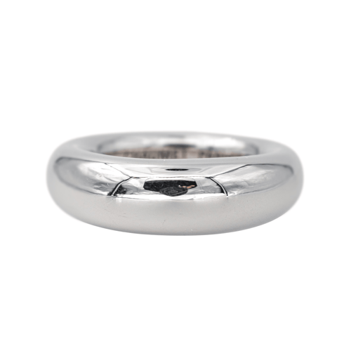 Bague 51 Chaumet - Bague jonc en or blanc 18 carats 58 Facettes 4387239CN