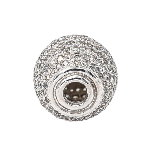 Pendentif Pendentif en or blanc 18 carats serti de diamants 58 Facettes 4388290CN