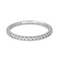 Bague 49.5 Alliance américaine - Bague en or blanc 18 carats et diamants 58 Facettes 4402303CN