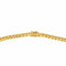 Collier Collier en or jaune 18 carats avec saphir ovale et diamants 58 Facettes 4410624CN