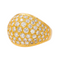 Bague 55 Bague cocktail en or jaune 18K pavée de diamants 58 Facettes 4410633CN