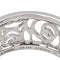 Bague 51 Chanel Camélia - Bague bandeau en or blanc et diamants 58 Facettes 4416094RV