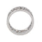 Bague 51 Chanel Camélia - Bague bandeau en or blanc et diamants 58 Facettes 4416094RV