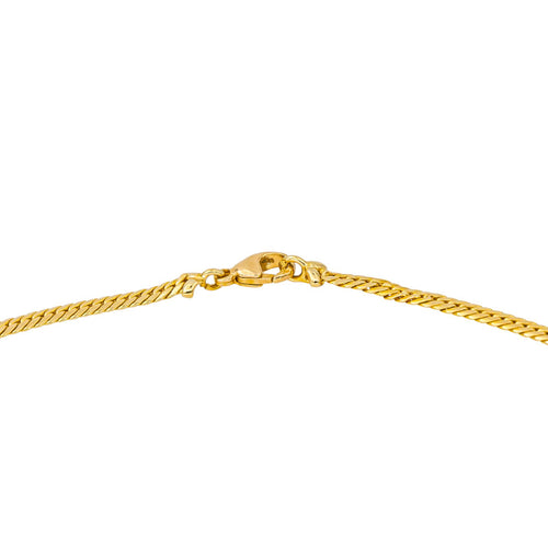 Collier Collier - Pendentif en or jaune 18 carats saphir et diamants 58 Facettes 4416915RV