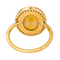 Bague 51 Bague Pompadour en or jaune avec opale et diamants 58 Facettes 4424433CN