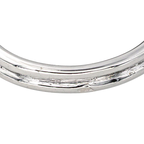 Bague 51 Bague tourbillon en or blanc 18 carats et diamants 58 Facettes 4425763CN