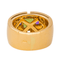 Bague 50 Bague en or jaune 18 carats sertie de péridot et améthystes 58 Facettes 4442218RV