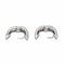 Boucles d'oreilles Créoles - Boucles d’oreilles en or blanc 18 carats 58 Facettes 4442381RV