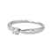 Bague 51 Tiffany & Co Harmony - Bague solitaire en platine et diamant 58 Facettes 4443916RV
