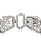 Bracelet Bracelet Manchette  Platine Diamant 58 Facettes 4445904CN