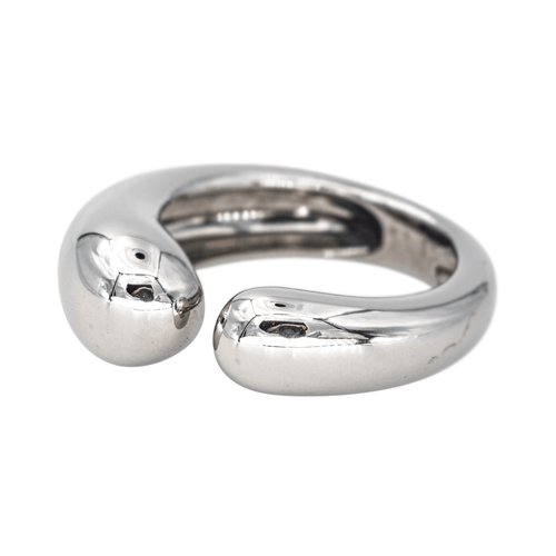 Bague 52 Fred - Bague jonc en or blanc 18 carats 58 Facettes 4445906CN