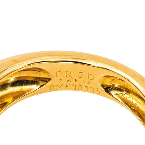 Bague 52 Fred - Bague jonc en or jaune 18K 58 Facettes 4445907CN