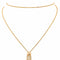 Collier Collier maille forçat en or rose 18 carats 58 Facettes 4450381CN