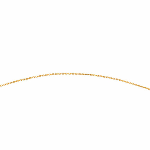 Collier Collier maille forçat en or rose 18 carats 58 Facettes 4450381CN