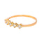 Bague 58 Bague en or rose 18 carats sertie de diamants 58 Facettes 4455427CN