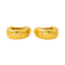 Boucles d'oreilles Chaumet - Boucles d’oreilles demi-créoles en or jaune 18 carats 58 Facettes 4457722CN
