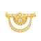 Collier Collier - Pendentif transformable en broche en or jaune 18 carats et diamants 58 Facettes 4462736CN