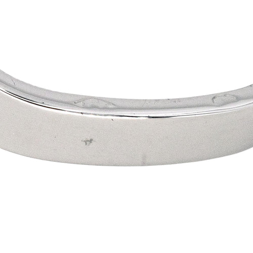 Bague 59 Dinh Van - Bague alliance carrée en or blanc 18 carats 58 Facettes 4463972CN