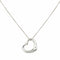 Collier Tiffany & Co Elsa Peretti - Collier Open Heart en argent 925 avec diamant 58 Facettes 4516623RV