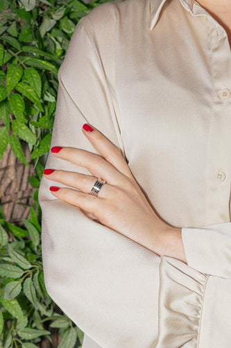 Bague 52 Bulgari B.Zero1 - Bague en or blanc 58 Facettes 4520964RV