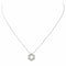 Collier Collier pendentif en or blanc 18 carats et diamants 58 Facettes 4520965RV