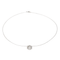 Collier Collier pendentif en or blanc 18 carats et diamants 58 Facettes 4520965RV
