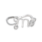 Bague 48 Dior Dioramour - Bague en or blanc 18 carats et diamant 58 Facettes 4542788CN