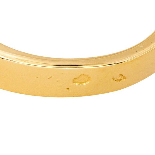 Bague 51.5 Bague en or jaune 18 carats sertie de diamants et d’émeraudes 58 Facettes 4553195CN