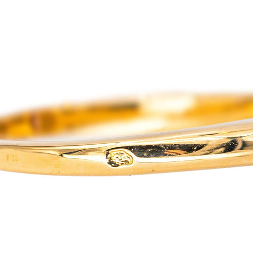 Bague 53 Bague pompadour sertie de rubis et diamants en or jaune 18 carats 58 Facettes 4555578RV