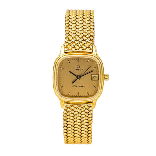 Montre Omega Seamaster - Montre en or jaune 18 carats 58 Facettes 4565559CN