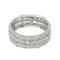 Bague 53 Mauboussin Le Premier Jour - Bague bandeau en or blanc et diamants 58 Facettes 4567833RV
