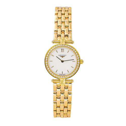 Montre Longines La Grande Classique - Montre en or jaune 18 carats et diamants 58 Facettes 4611481CN